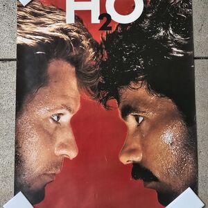 HALL & OATES VINTAGE POSTER 1982 ORIGINAL OWNER FROM TOWER RECORDS PROMO